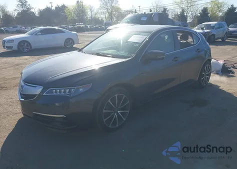 2015 Acura Tlx V6 из США, поврежденный, VIN 19UUB2F31FA013076
